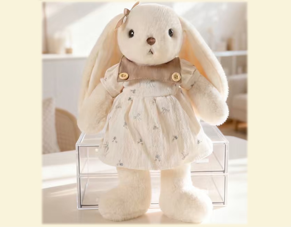 애착 토끼 인형(Gray)